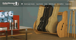 Desktop Screenshot of guitarstorage.com